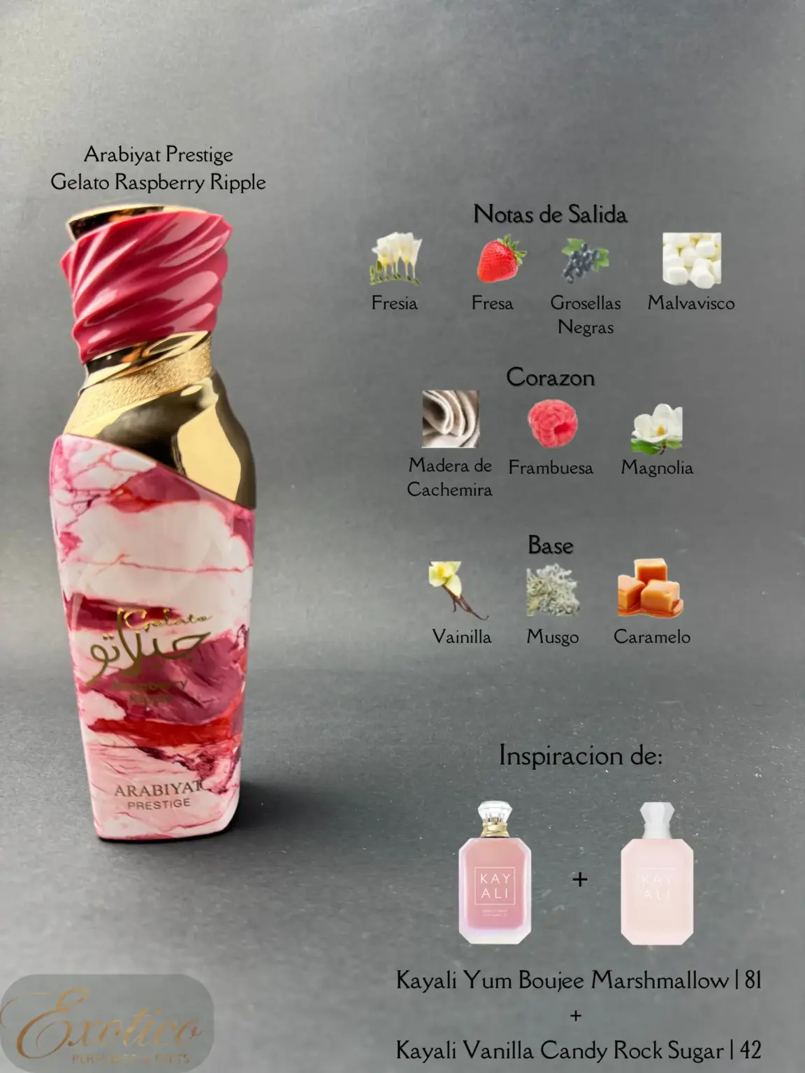 Arabiyat Prestige Gelato Raspberry Ripple