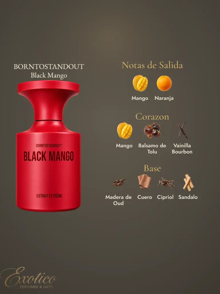 BORNTOSTANDOUT Black Mango