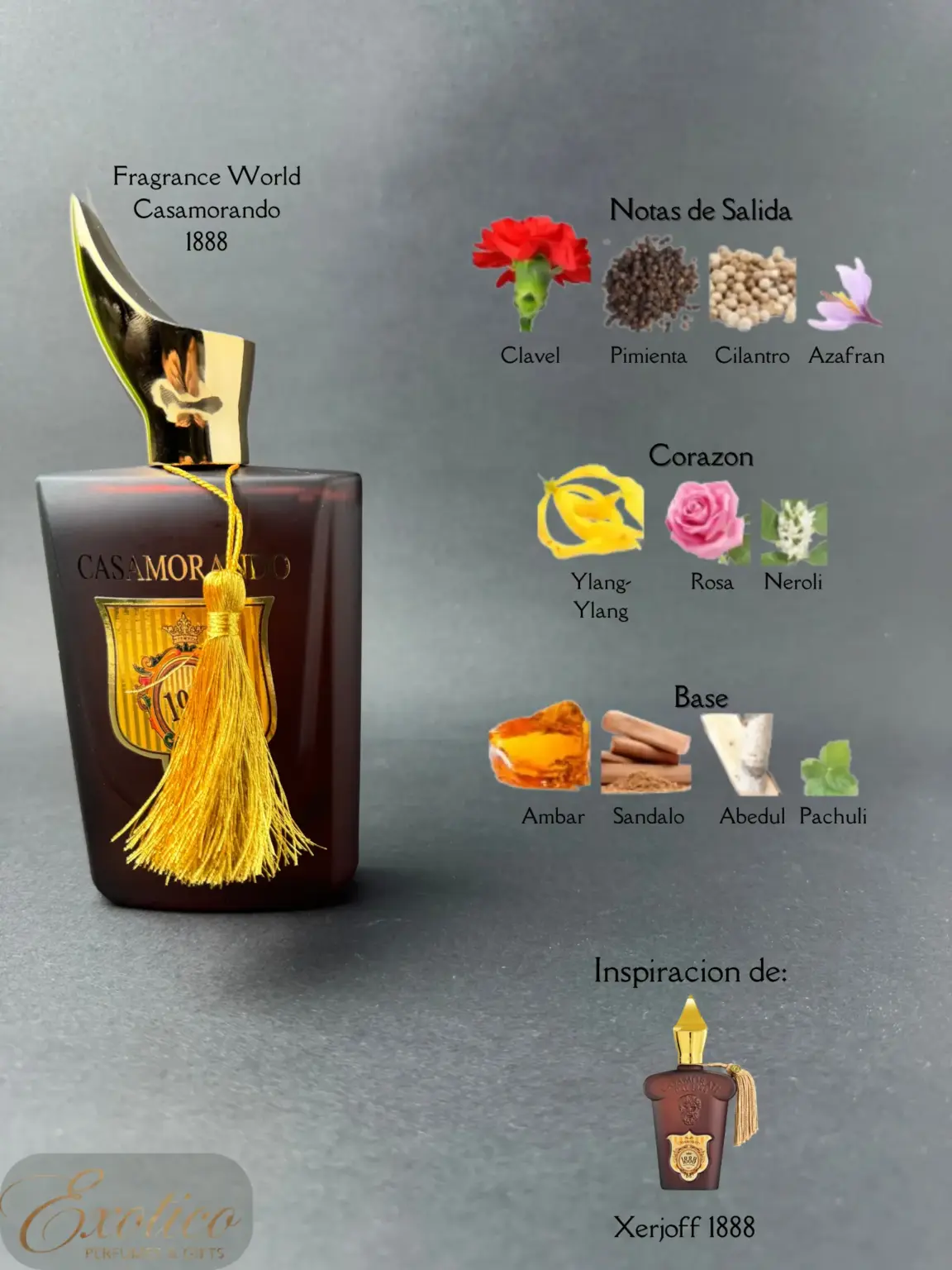 Fragrance World Casamorando 1888
