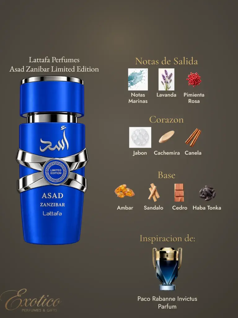 Lattafa Asad Zanzibar Limited Edition