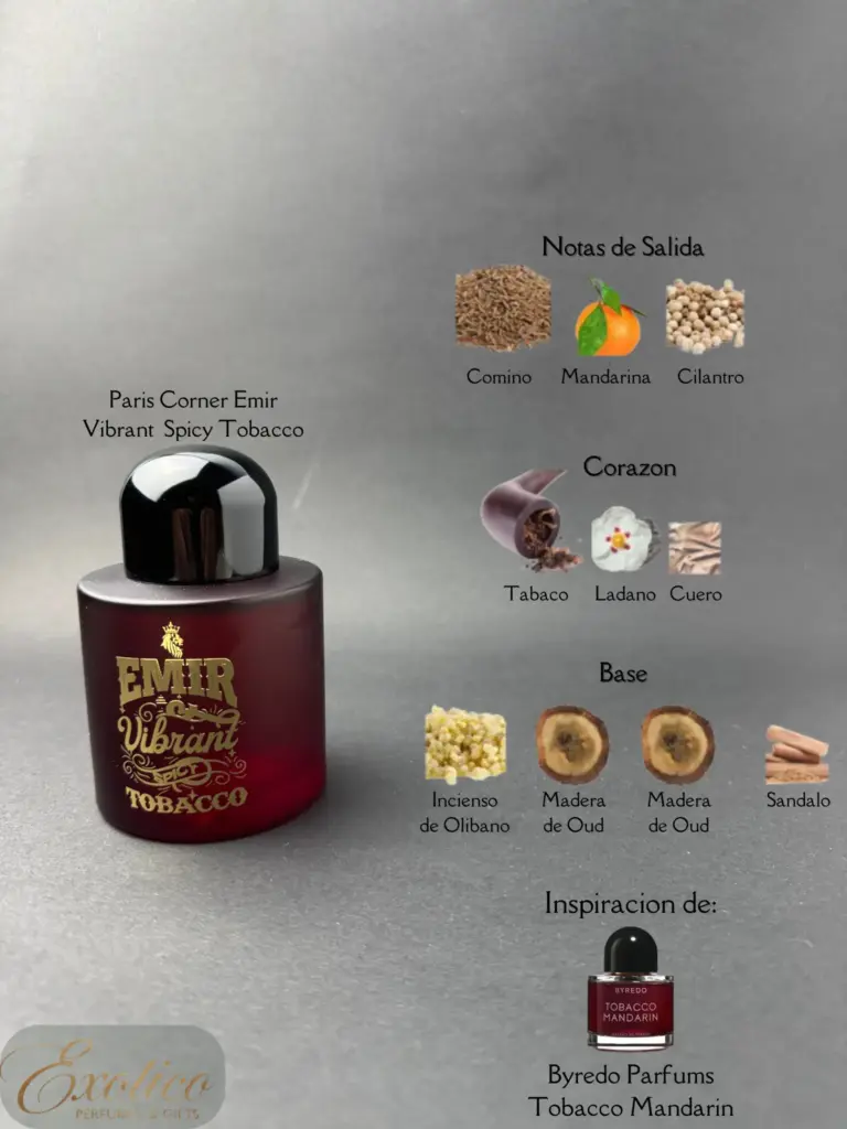 Paris Corner Emir Vibrant Spicy Tobacco