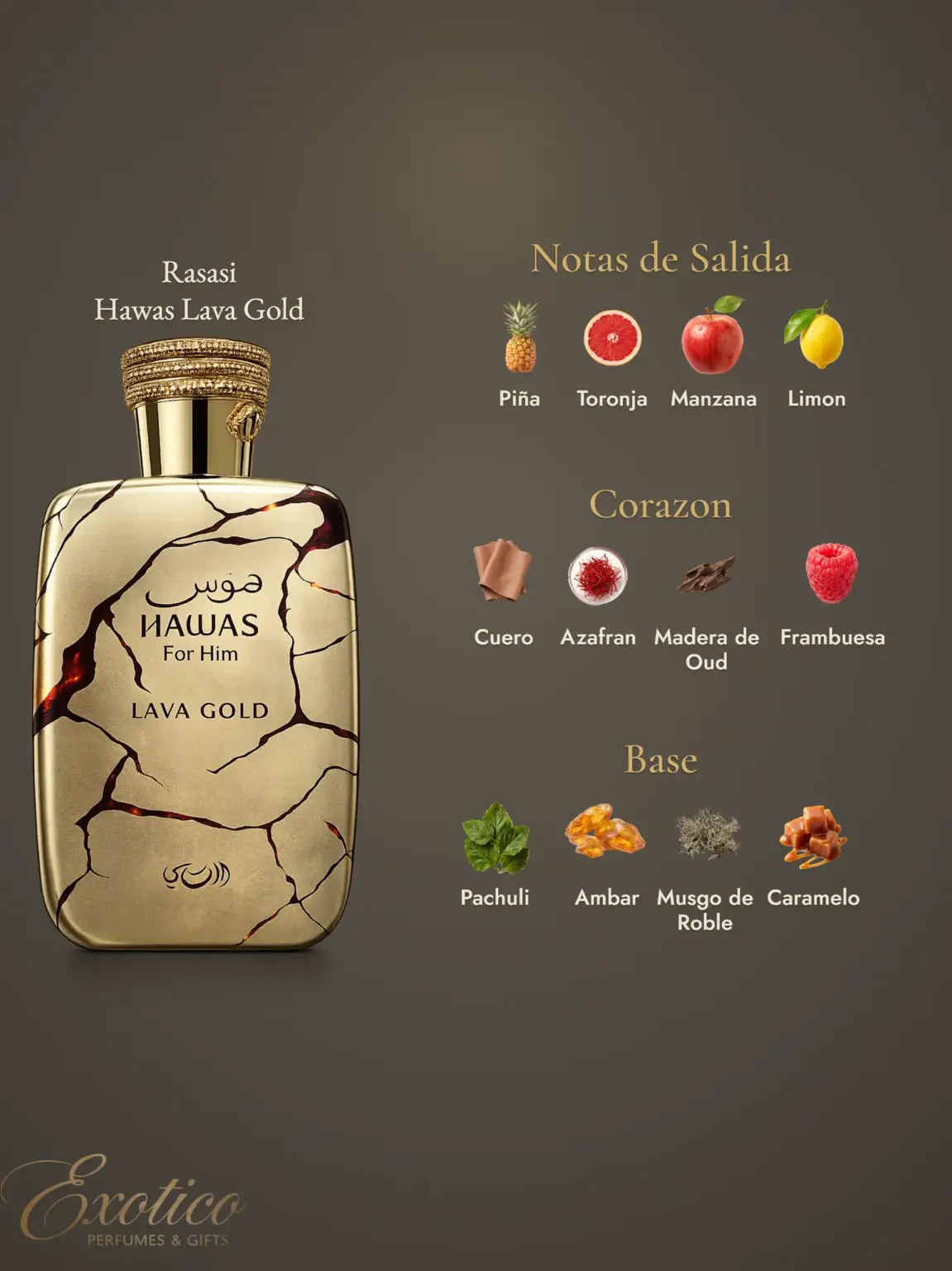 Rasasi Hawas Lava Gold